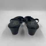 Italian Shoemakers Women's Shoe Size 6.5 Black Beaded Sandals