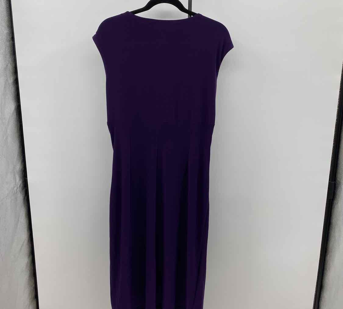 Ralph Lauren Men's Size 14 Purple Solid Dress