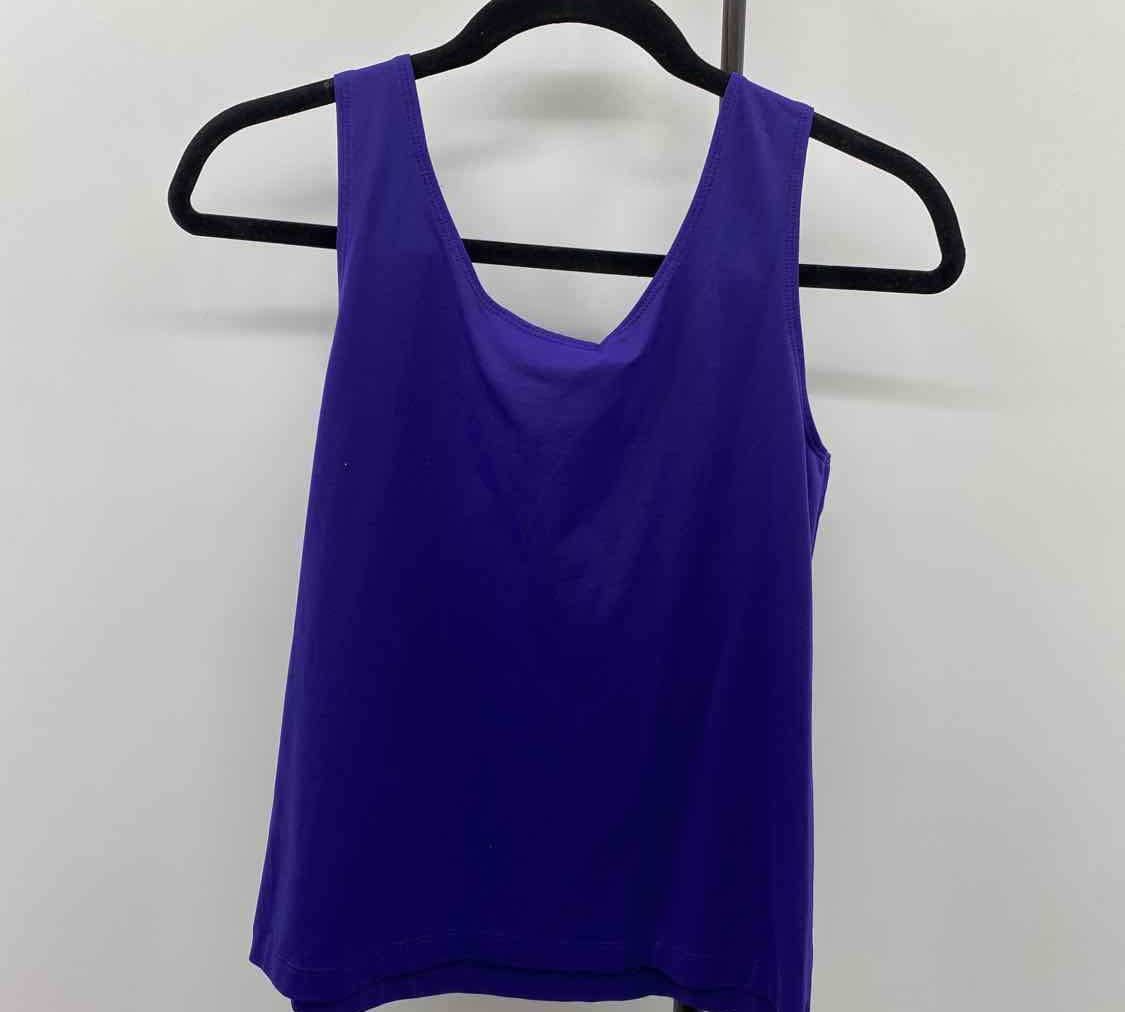 Chico's Women's Size M Purple Solid Tank