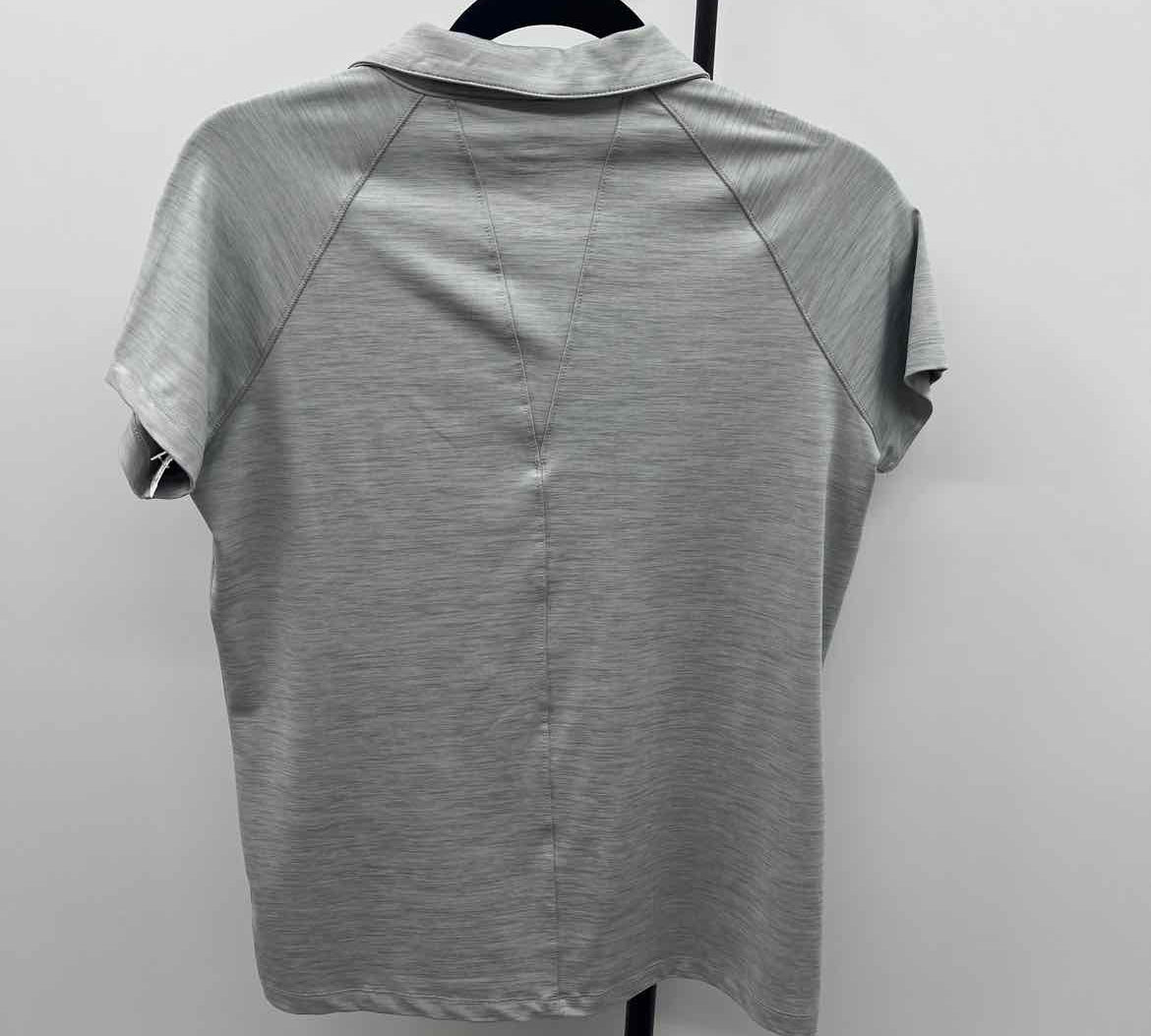 Etonic Women's Size L Gray Heathered Short Sleeve Shirt
