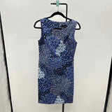 Connected Women's Size 6 Blue Floral Dress