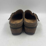 Earth Women's Shoe Size 8W Taupe Solid Mules