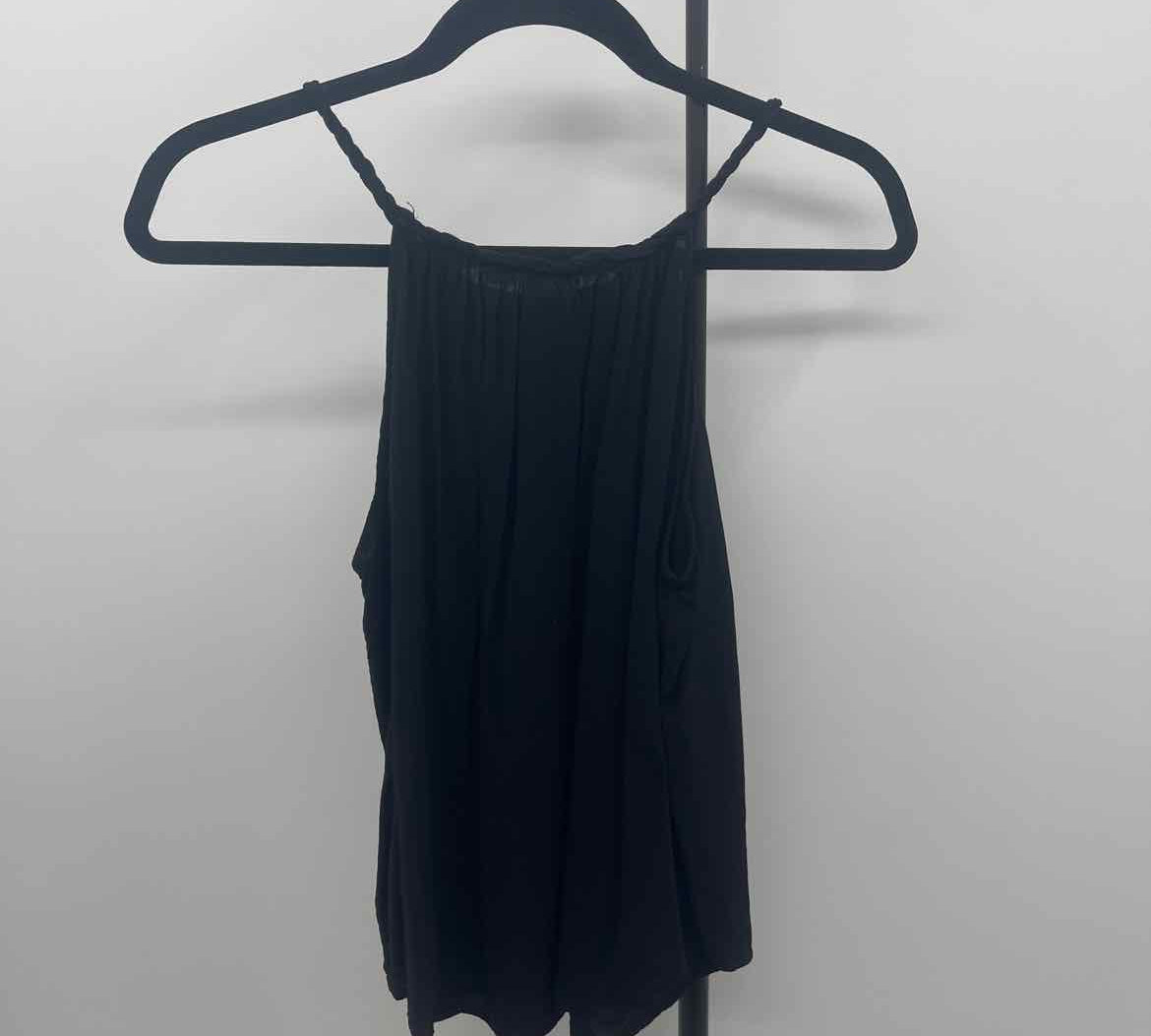 Gap Women's Size L Black Solid Tank