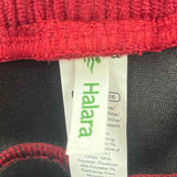 Halara Women's Size 2 maroon Ribbed Pants