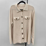 Unbranded Women's Size 2X Ivory Textured Jacket