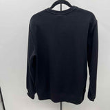 Reebok Women's Size L Black Solid Sweatshirt