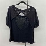 We the Free Junior's Size S Black Heathered Short Sleeve Shirt