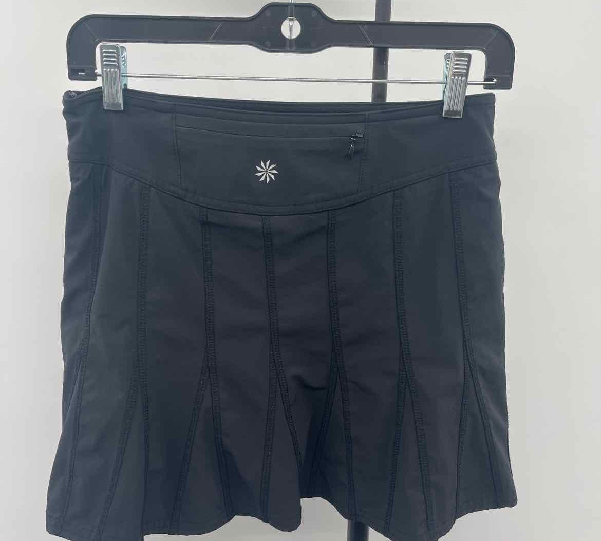 Athleta Women's Size 2 Black Solid Skirt