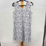 Duffield Lane Women's Size 10 Navy Coral Dress