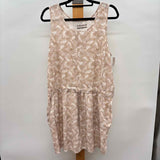 Avalanche Women's Size XL Beige Floral Dress
