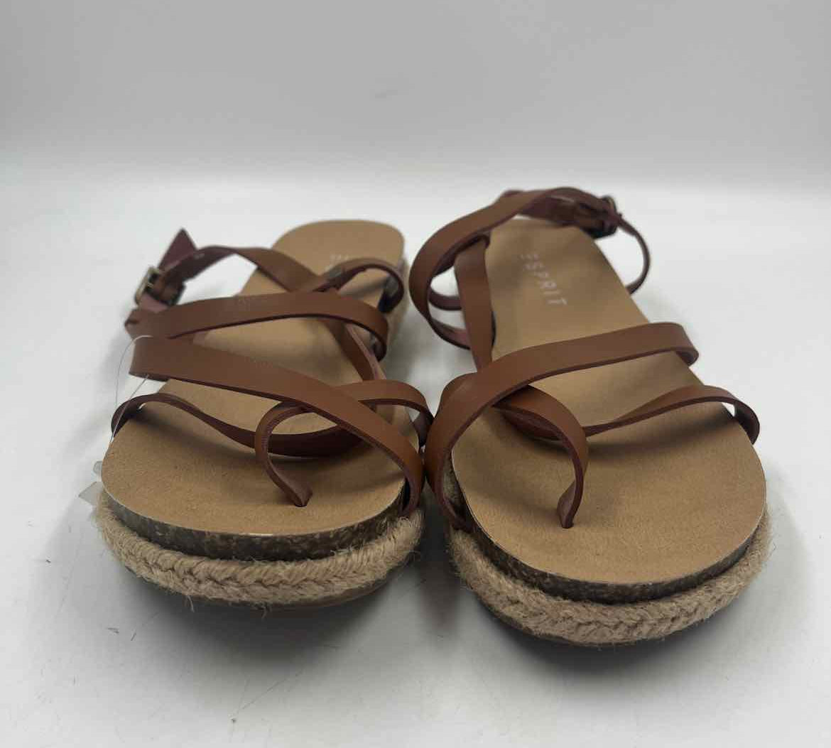 Esprit Women's Shoe Size 9 Caramel Solid Sandals