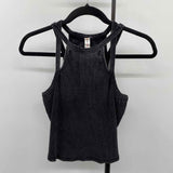 Daily Practice Junior's Size M Black Ribbed Tank