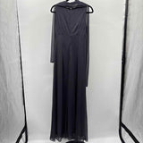SL Fashions Women's Size 8 Gray Shimmer Gown/Evening Wear