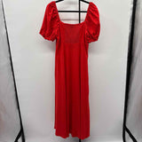 Boden Women's Size 10 Burnt Orange Solid Dress