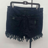 VIP Women's Size 16 Black Distressed Shorts