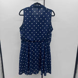 US polo Women's Size 16 Navy dotted Dress