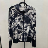 Lucy Women's Size L Black Abstract Jacket
