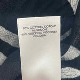 Lucky Brand Women's Size L Black Plaid Long Sleeve Shirt