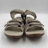 Natural Reflections Women's Shoe Size 8 Beige lines Sandals