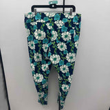 Lilly Pulitzer Women's Size 16 Navy Floral Leggings