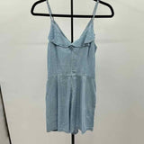 1250C Women's Size 10 Blue Stripe Jumper
