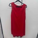 Rebel Women's Size 18 Red Studs Dress