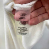 Vila Milano Women's Size S White Ribbed Sweater