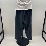 Eileen Fisher Women's Size 6P Navy Textured Pants