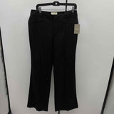 Elevenses Women's Size 10 Black Solid Pants