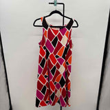 Worthington Women's Size 10 Multi-Color Squares Dress