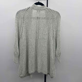 purejill Women's Size XL Green Heathered Cardigan