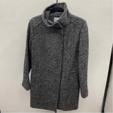 Cole Haan Women's Size 10 Charcoal Tweed Coat