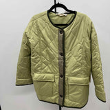 Blue Velvet Women's Size M Green Quilted Jacket