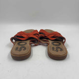 Sorel Women's Shoe Size 7 Orange Solid Sandals