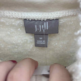 JJill Women's Size M Ivory Textured Jacket