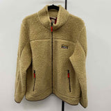 LL Bean Women's Size L camel Textured Jacket