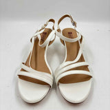 Didifu Women's Shoe Size 9 White Solid Sandals