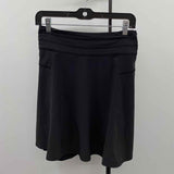 Athleta Women's Size 12 Black Solid Skirt
