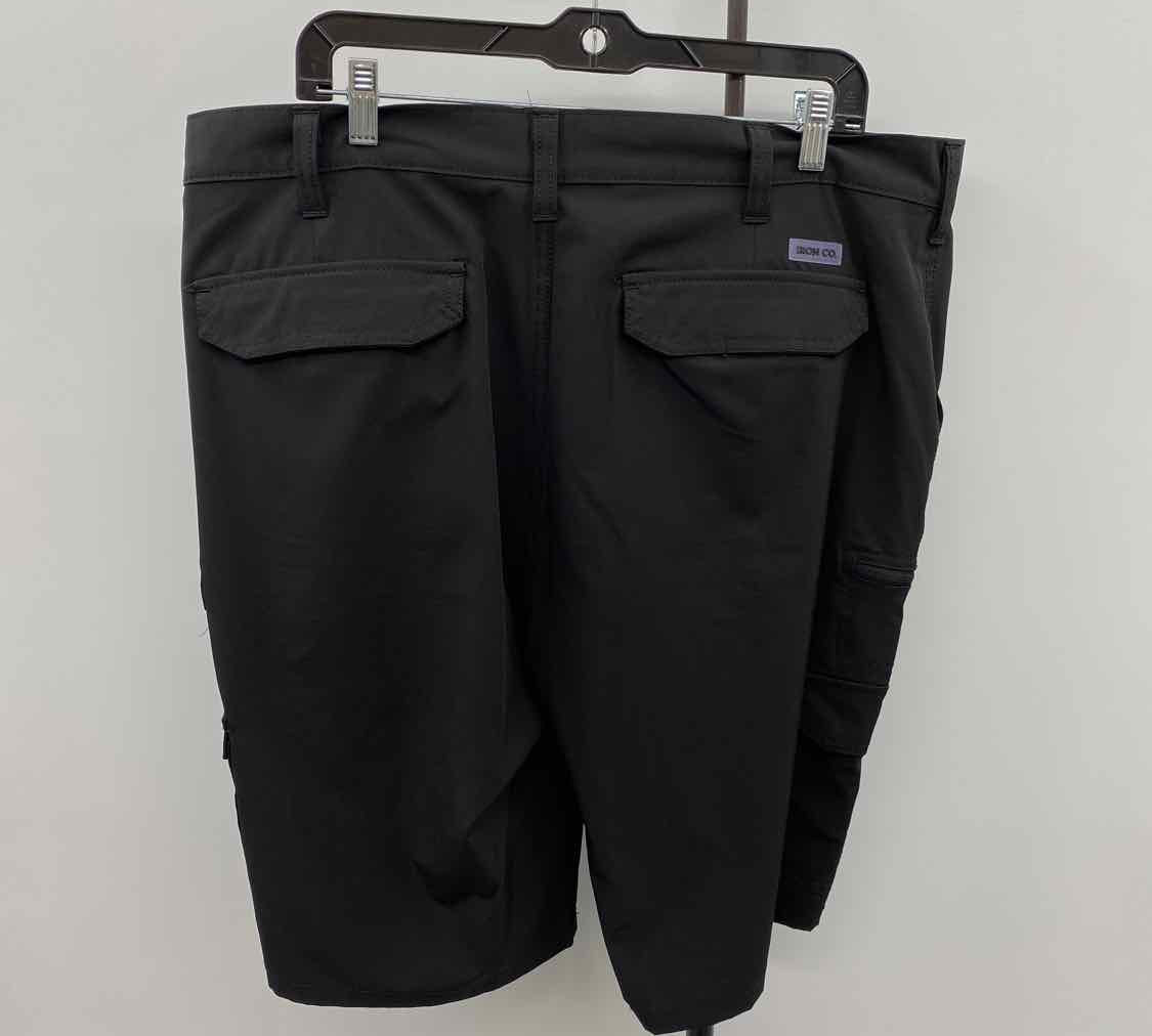Iron Co Men's Size 38 Black Solid Shorts