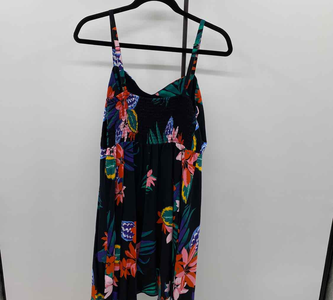 Old Navy Junior's Size 14 Black Floral Dress