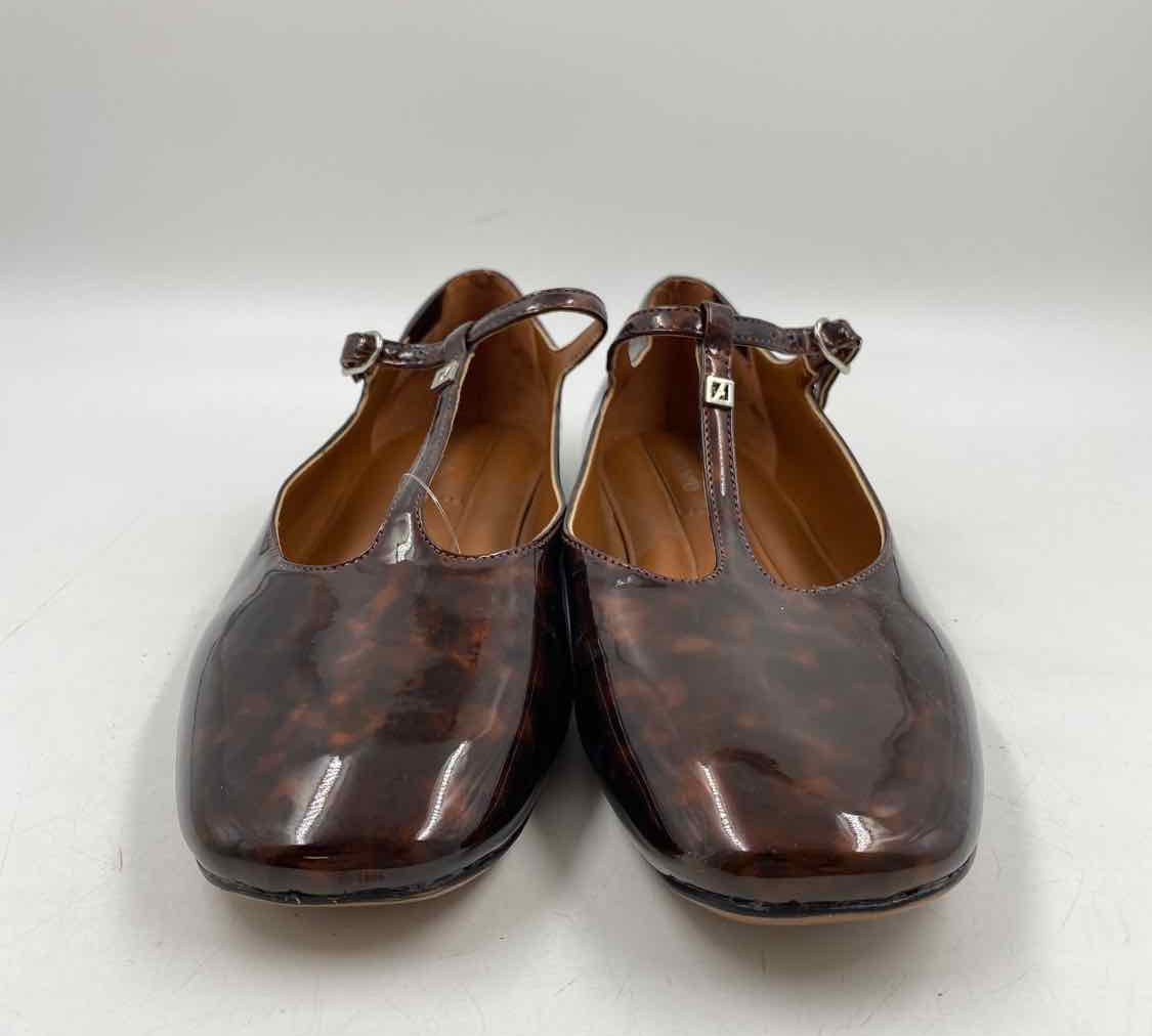 Franco Sarto Women's Shoe Size 7 Brown Tortoise Flats