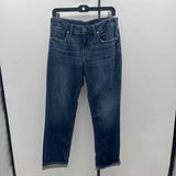 Silver Women's Size 14 Blue Solid Jeans