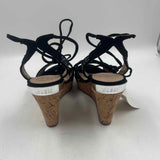 Guess Women's Shoe Size 6 Black glitter Wedges