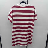 Evereve Women's Size 6 Cranberry Stripe Dress