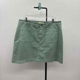 Boden Women's Size 14 Green Solid Skirt