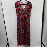 Boden Women's Size 12 Navy Paisley Dress