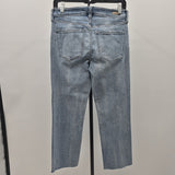 Liverpool Women's Size 4 Blue Solid Jeans