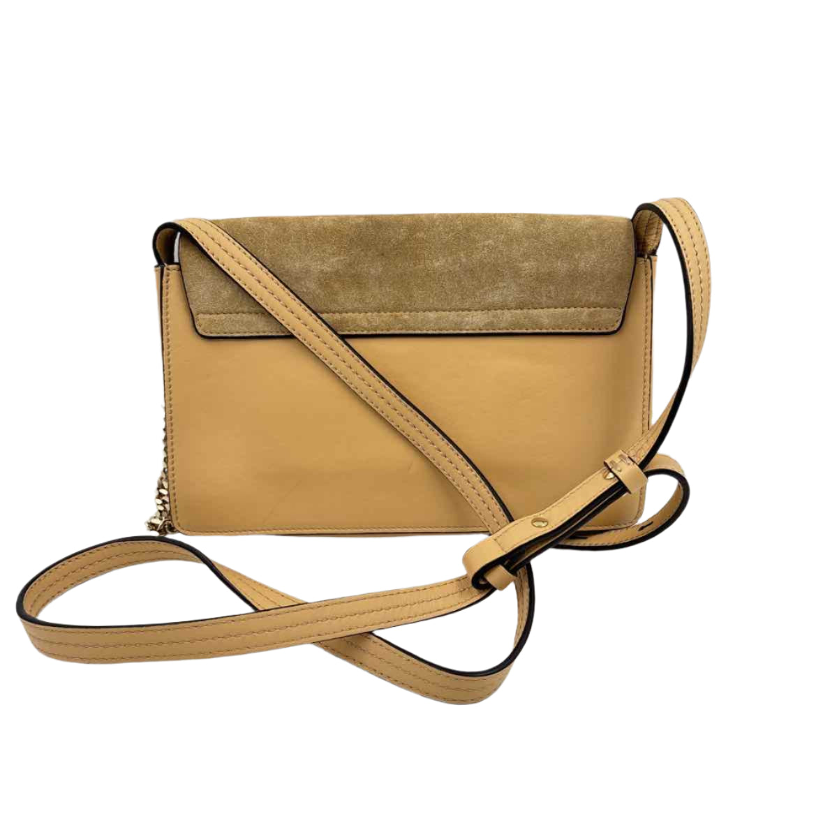 Back CHLOE Smooth & Suede Leather FAYE Envelope Crossbody Purse