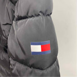 Tommy Hilfiger Women's Size M Black Solid Coat