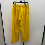 Compania Fantastica Women's Size 14 Yellow Solid Pants